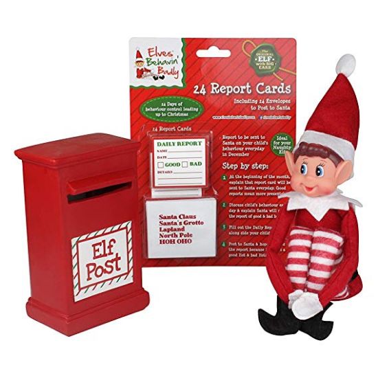 Picture of Elf Report Cards with Postbox