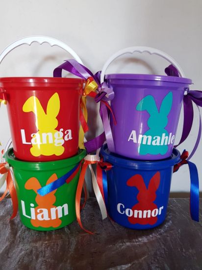 Picture of Easter Personalized Party Bucket