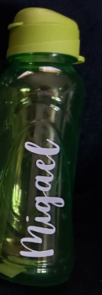 Picture of Personalized 450ml Sky Water Bottle - Green