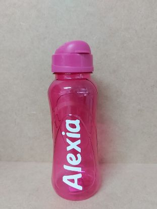 Picture of Personalized 450ml Sky Water Bottle - Pink