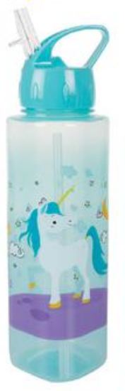 Picture of Personalized 750ml Unicorn Water Bottle - Turquoise Standing Unicorn