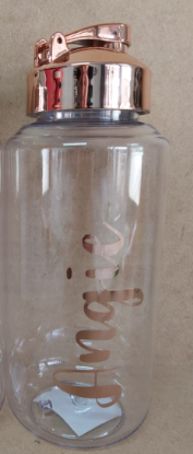 Picture of Personalized 1L Water Bottle - Rose Gold