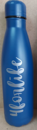 Picture of Personalized 500ml Stainless Steel Water Bottle - Blue