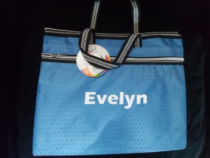 Picture of Personalized Book Bag - Blue