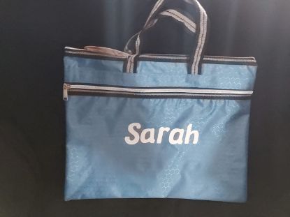 Picture of Personalized Book Bag - Navy