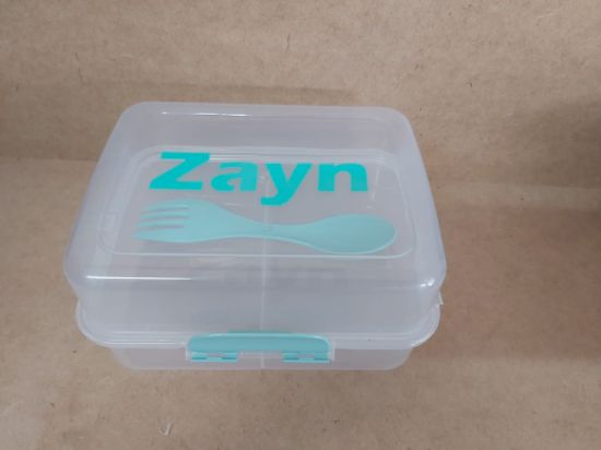 Picture of Personalized Division Lunch Box - Mint