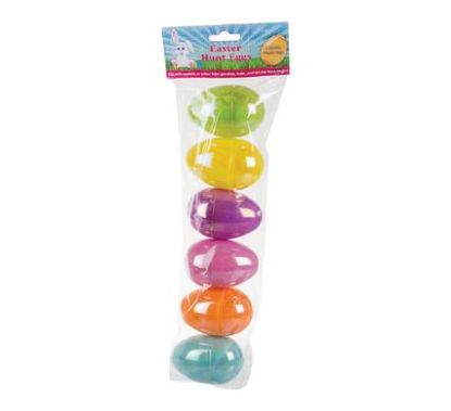 Picture of Fillable Easter Eggs 6 piece
