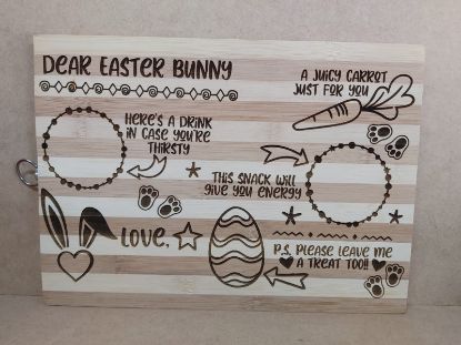Picture of Personalized Easter Wooden Board